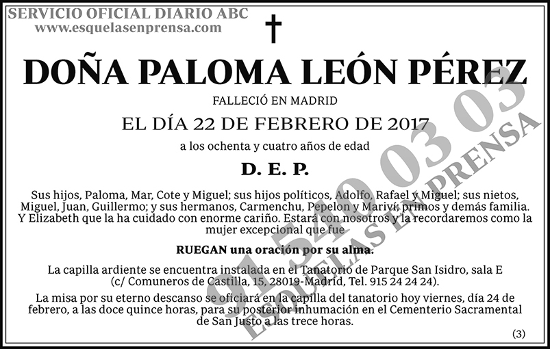 Paloma León Pérez
